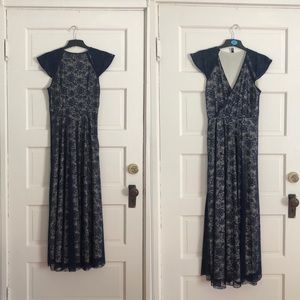Navy Lace Dress